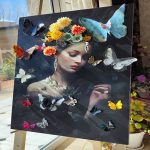 تابلو دکوراتیو میکس مدیا