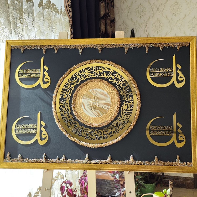 تابلوی دست ساز چهار قل