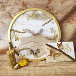 خرید ساعت دیواری رزینی لوکس