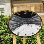 خرید ساعت دیواری لوکس با طراحی منحصربه‌فرد و متریال رزینی