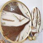ساعت دکوراتیو مدرن با اعداد رومی