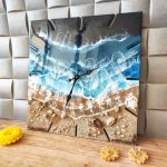 ساعت دیواری طرح دریا