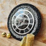 ساعت رزینی دست‌ساز با اعداد رومی فلزی